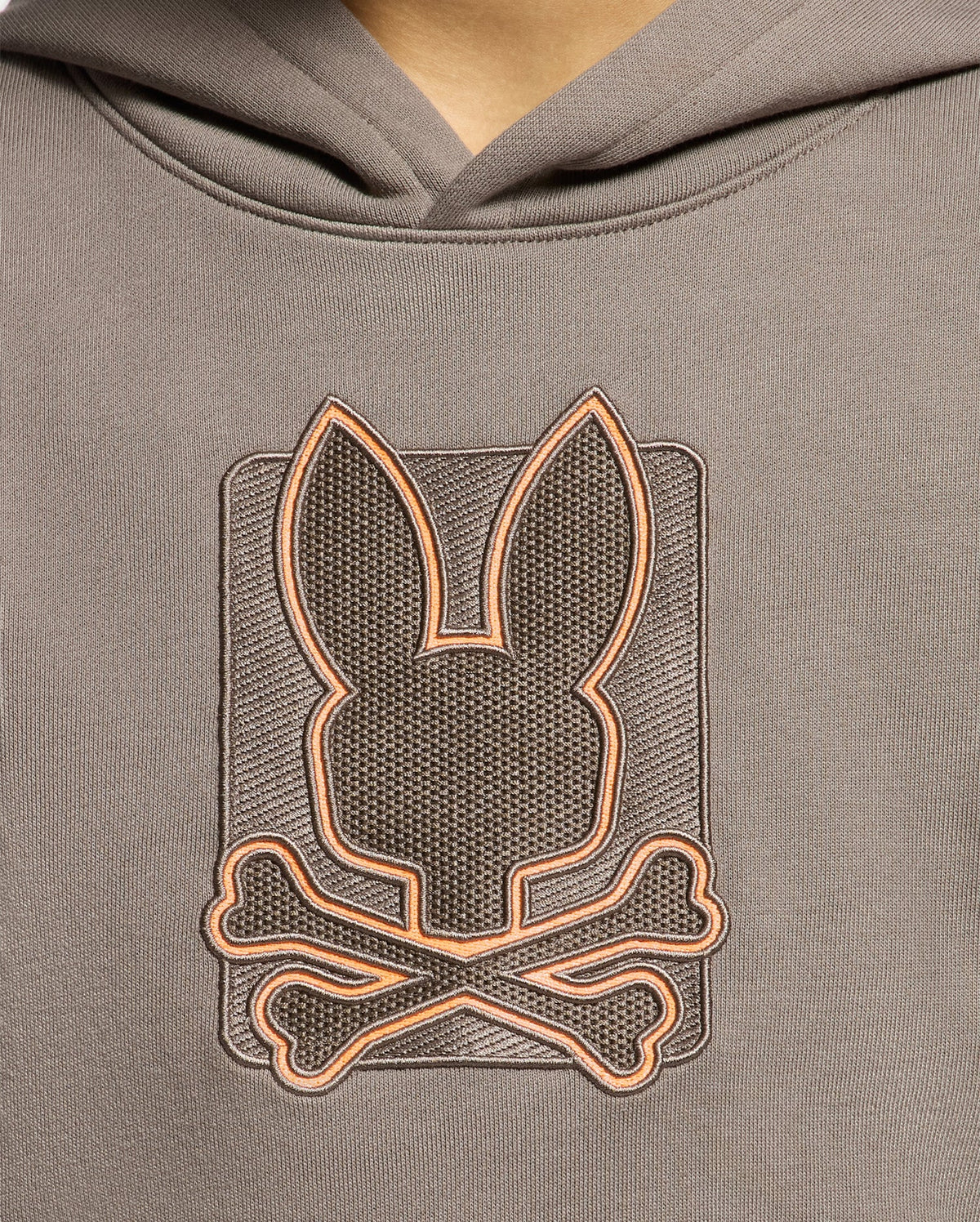 KIDS PIERCE EMBROIDERED CLASSIC FRENCH TERRY HOODIE - B0H135E200