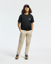 Kids | Kids' Desert Oversized Pocket Tee by Psycho Bunny, featuring a relaxed fit, chest pocket, and embroidered logo for a casual, stylish look.