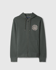 LONDON EMBROIDERED ZIP HOODIE - B6H803D200