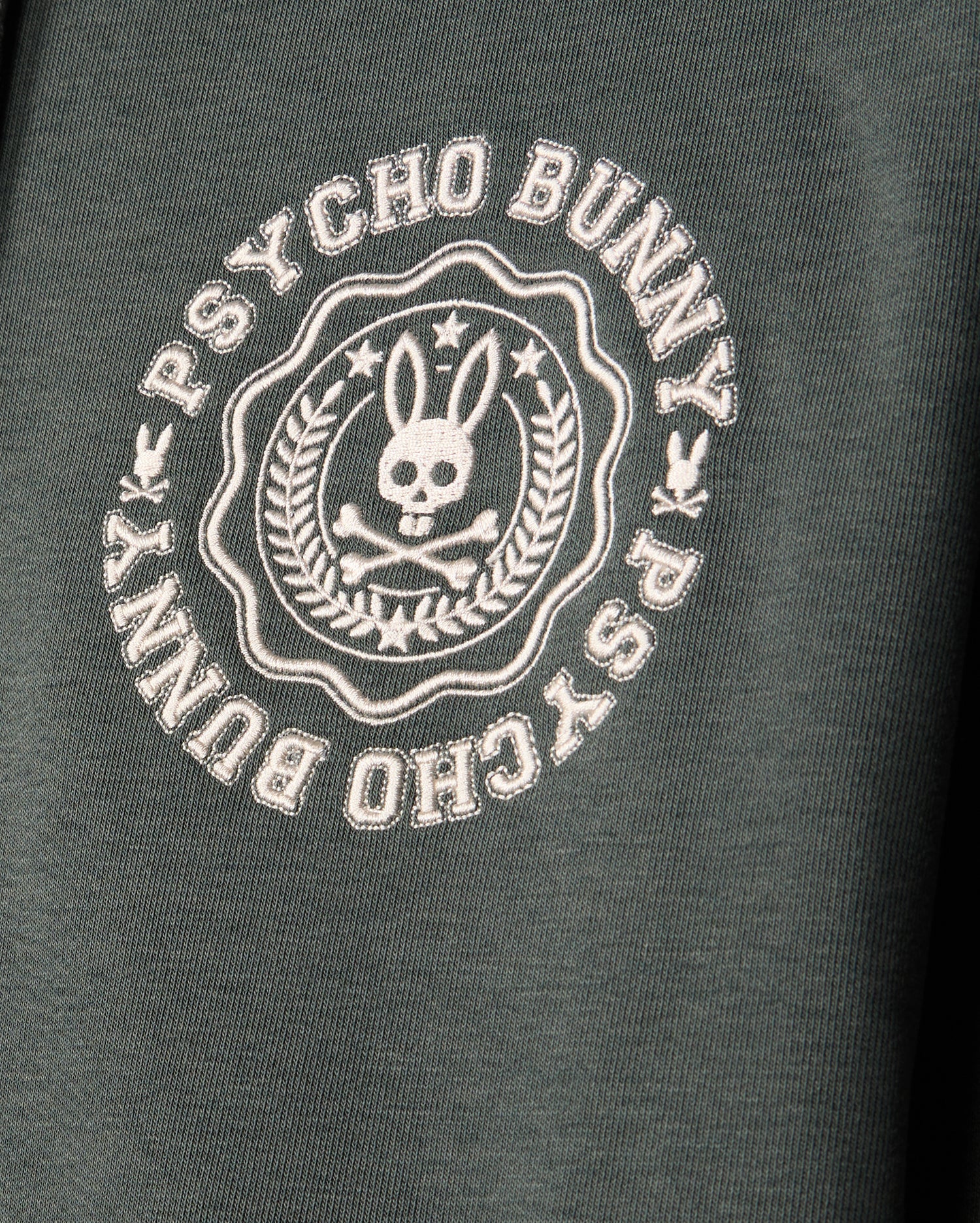 LONDON EMBROIDERED ZIP HOODIE - B6H803D200