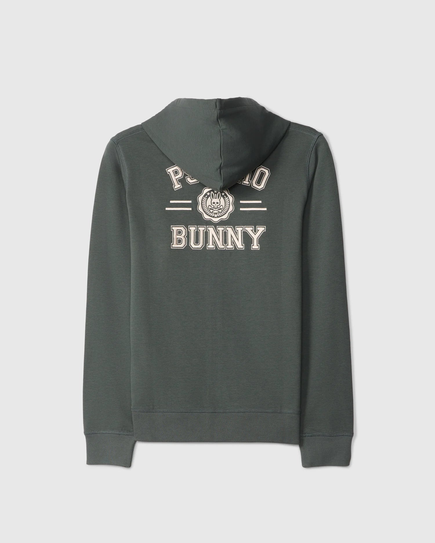 LONDON EMBROIDERED ZIP HOODIE - B6H803D200