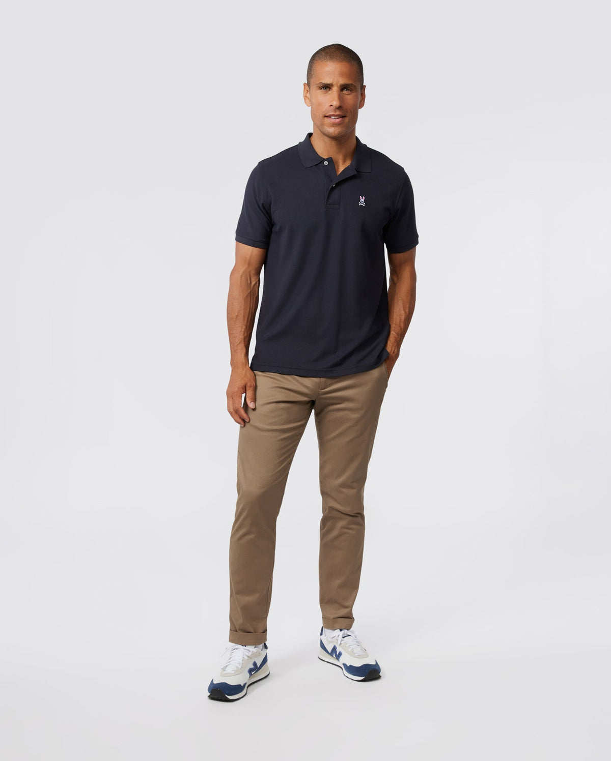 Psycho Bunny Chinos - Premium Comfort and Style in beige