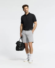 MENS TREVOR PERFORMANCE PIQUE ZIP UP POLO - B6K557F200
