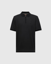 MENS TREVOR PERFORMANCE PIQUE ZIP UP POLO - B6K557F200