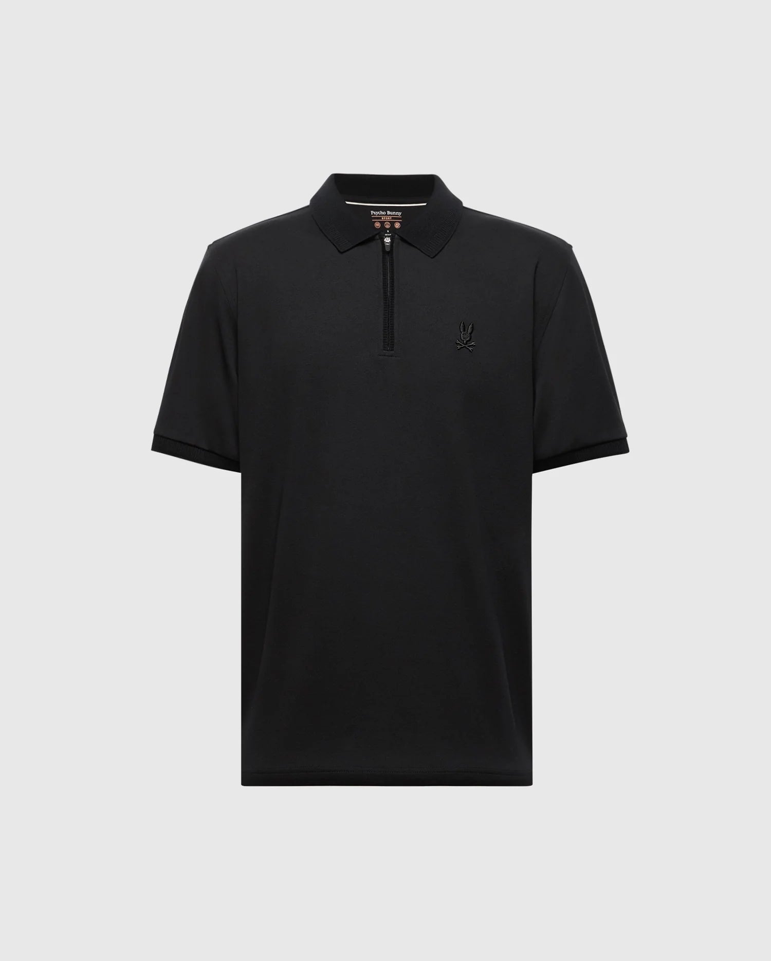 MENS TREVOR PERFORMANCE PIQUE ZIP UP POLO - B6K557F200