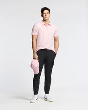 MENS TREVOR PERFORMANCE PIQUE ZIP UP POLO - B6K557F200