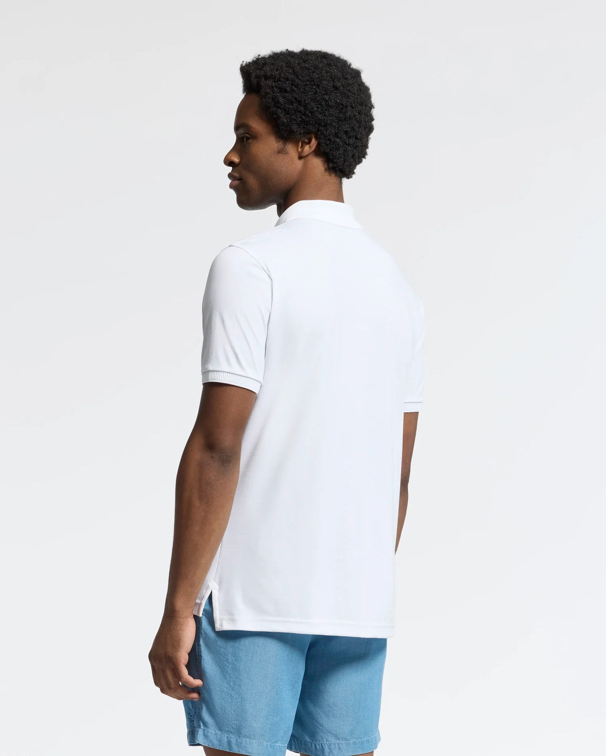 MENS TREVOR PERFORMANCE PIQUE ZIP UP POLO - B6K557F200