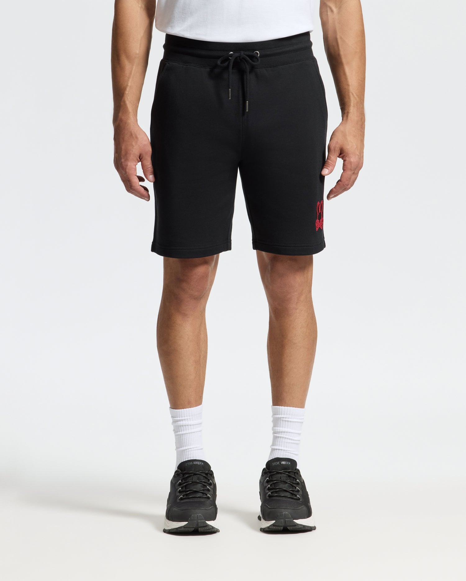 MENS PIERCE EMBROIDERED CLASSIC FRENCH TERRY SWEATSHORT - B6R180E200
