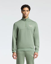 MENS DESERT 1/4 MOCK ZIP - B6S488F200