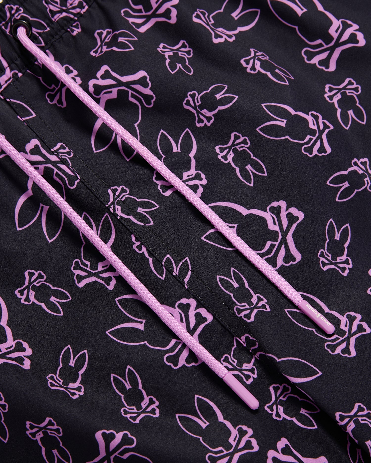 Pattern detail of the rendon print swim trunk