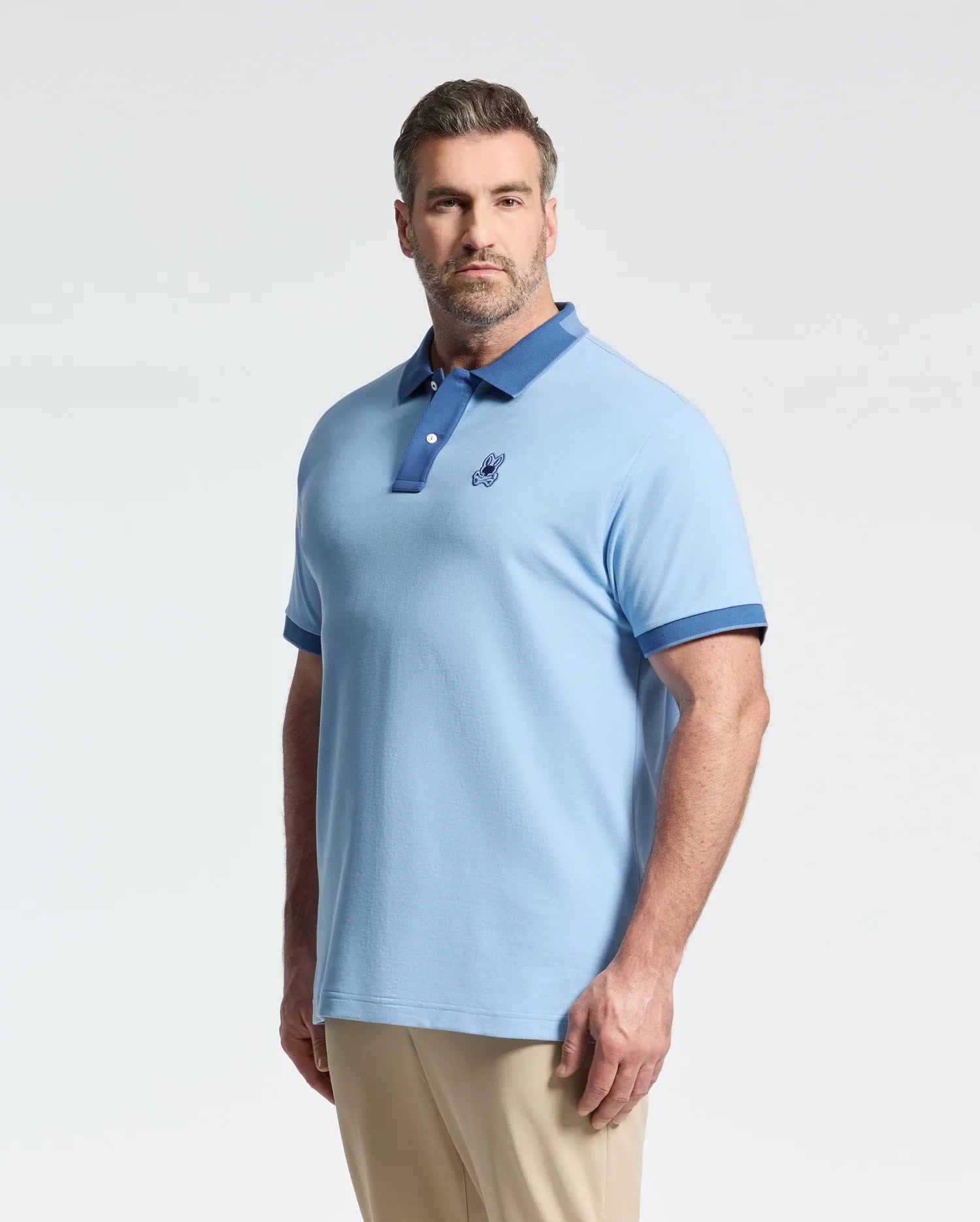 MENS BIG AND TALL NEW CASTLE PIQUE POLO - B9K487F200