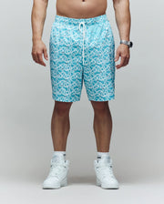 MENS BIG AND TALL CYRUS ALL OVER PRINT SWIM TRUNK - BB1000003