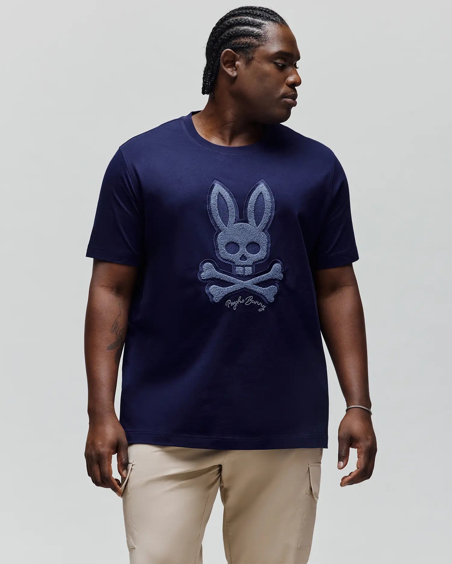 Homme T-shirt Grandes Tailles graphique Lapin Tate