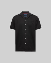 MENS BIG AND TALL JAYME KNIT SEERSUCKER CABANA COLLAR SHIRT - BT0300001