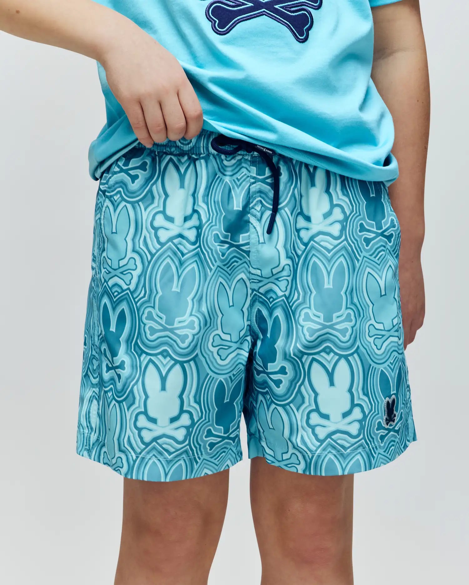 KIDS CHUCK ALL OVER PRINT LIGHTWEIGHT SWIM TRUNK - KB1000002