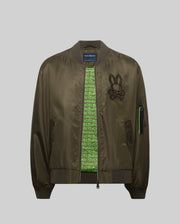 MENS DAVID OVERSIZED SATIN BOMBER - MO1100001