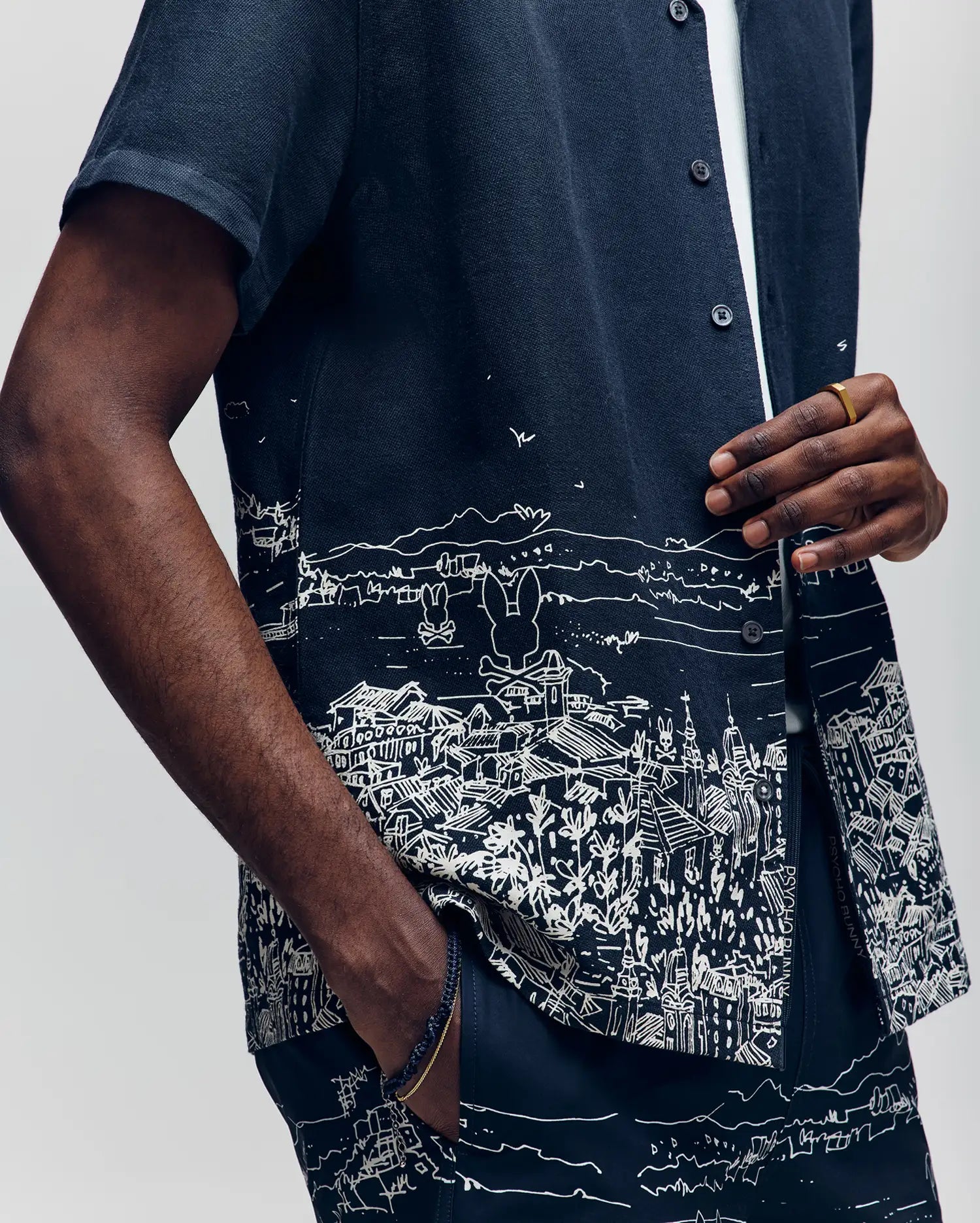NAXOS LINEN BLEND SHIRT - MT0300014
