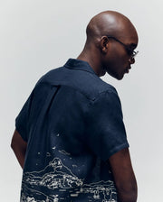 NAXOS LINEN BLEND SHIRT - MT0300014