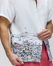MENS NAXOS LINEN BLEND SHIRT - MT0300014