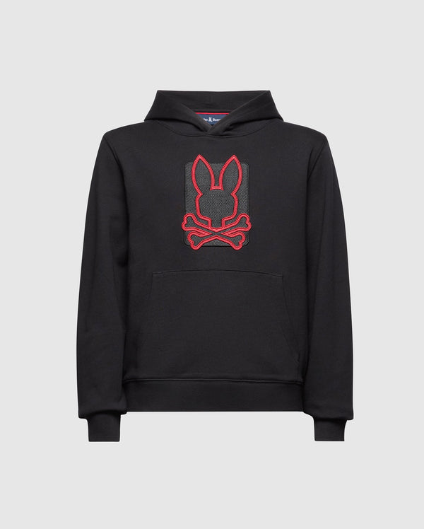 KIDS PIERCE EMBROIDERED CLASSIC FRENCH TERRY HOODIE - B0H135E200