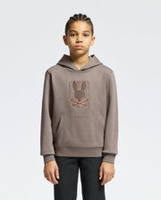 KIDS PIERCE EMBROIDERED CLASSIC FRENCH TERRY HOODIE - B0H135E200
