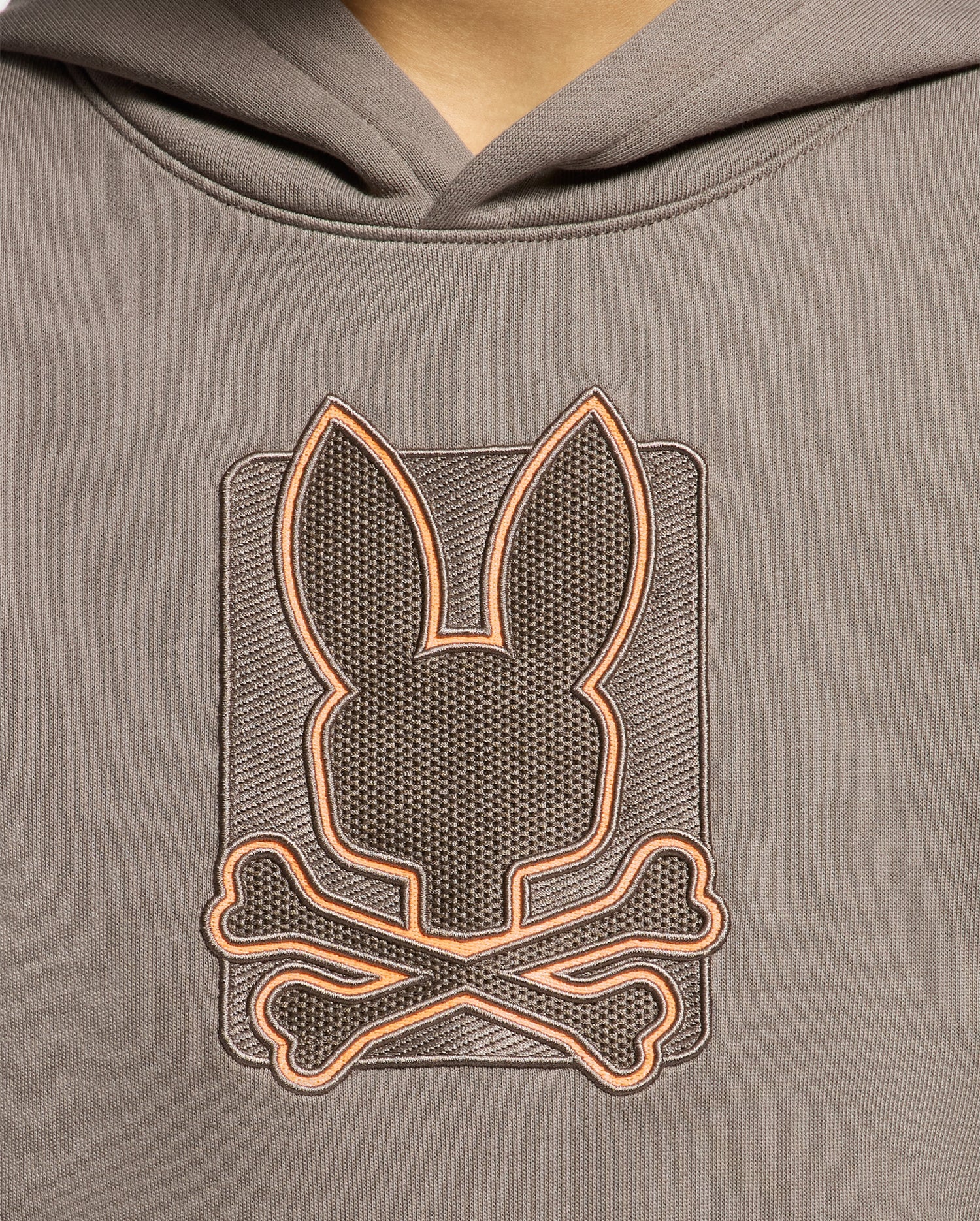 KIDS PIERCE EMBROIDERED CLASSIC FRENCH TERRY HOODIE - B0H135E200