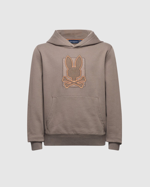 KIDS PIERCE EMBROIDERED CLASSIC FRENCH TERRY HOODIE - B0H135E200