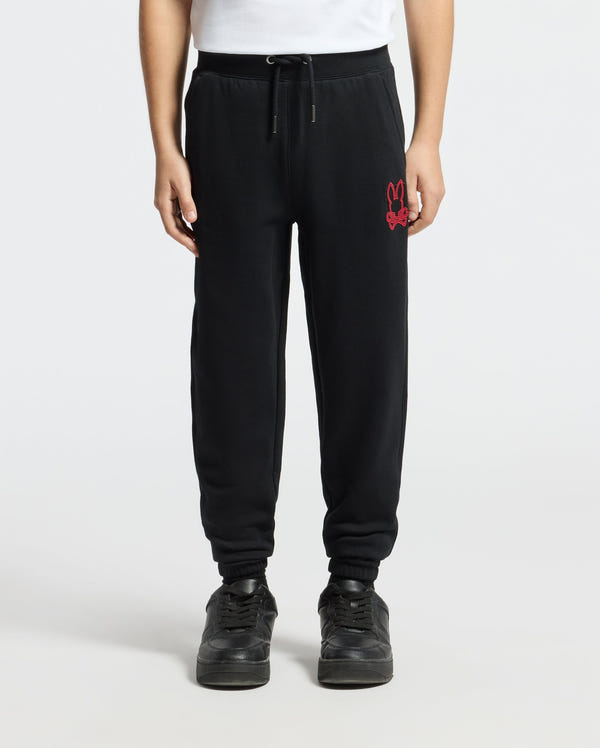 KIDS PIERCE EMBROIDERED CLASSIC FRENCH TERRY SWEATPANT - B0P136E200