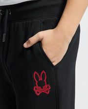 KIDS PIERCE EMBROIDERED CLASSIC FRENCH TERRY SWEATPANT - B0P136E200