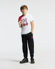 KIDS PIERCE EMBROIDERED CLASSIC FRENCH TERRY SWEATPANT - B0P136E200