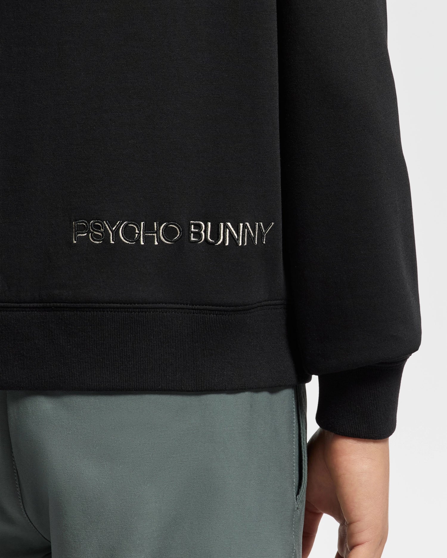 Kids | Kids' Melbourne Classic Crewneck Sweatshirt by Psycho Bunny, featuring an embroidered logo for a cozy, stylish look.