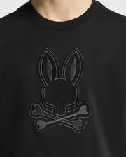 Teen | Kids' New Castle Embroidered Graphic Tee by Psycho Bunny, featuring a bold embroidered logo on soft cotton for a stylish and comfortable fit.