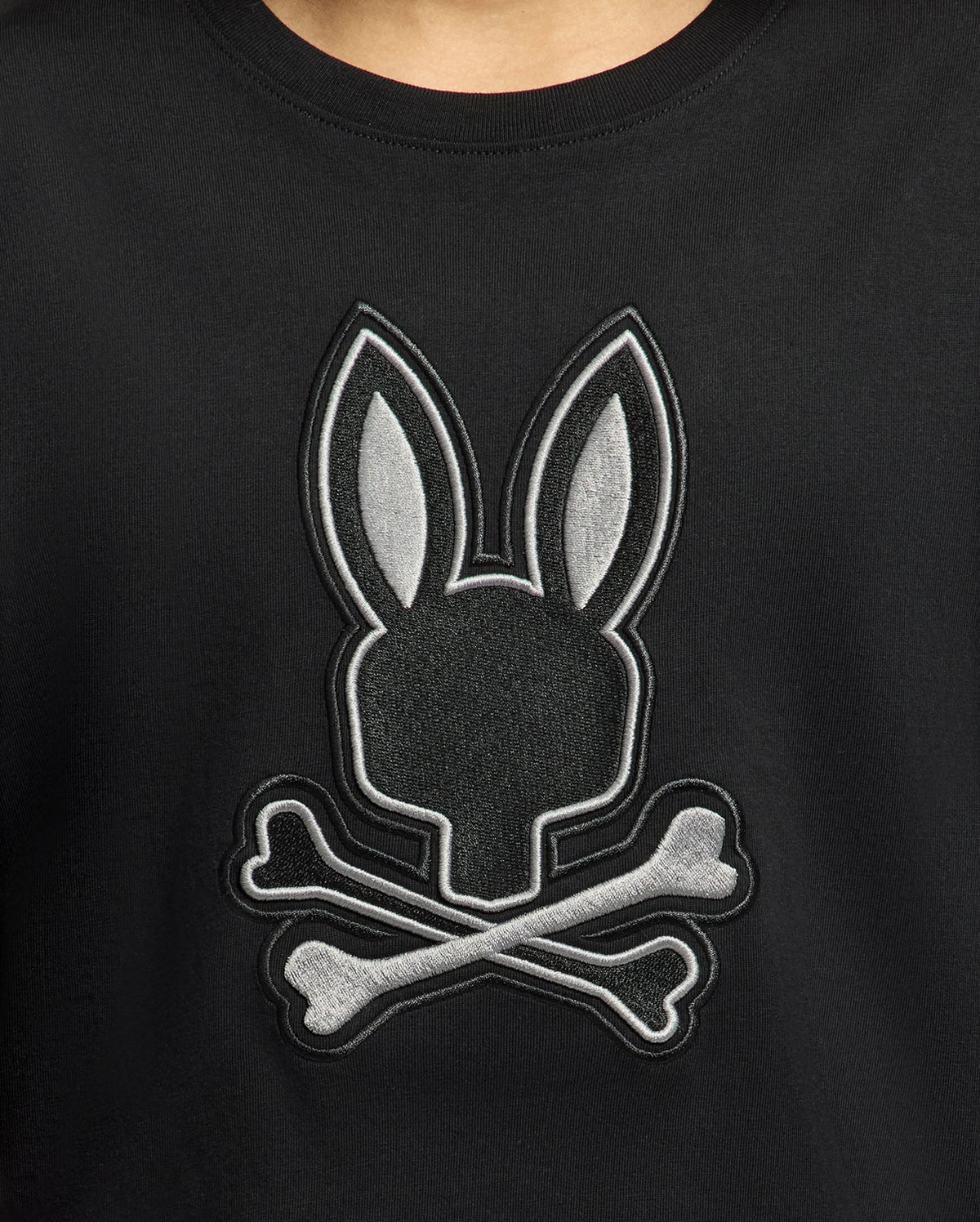 Kids | Kids' New Castle Embroidered Graphic Tee by Psycho Bunny, featuring a bold embroidered logo on soft cotton for a stylish and comfortable fit.