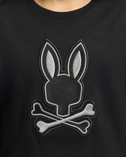 Kids | Kids' New Castle Embroidered Graphic Tee by Psycho Bunny, featuring a bold embroidered logo on soft cotton for a stylish and comfortable fit.