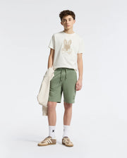 Teen | Kids' New Castle Embroidered Graphic Tee by Psycho Bunny, featuring a bold embroidered logo on soft cotton for a stylish and comfortable fit.