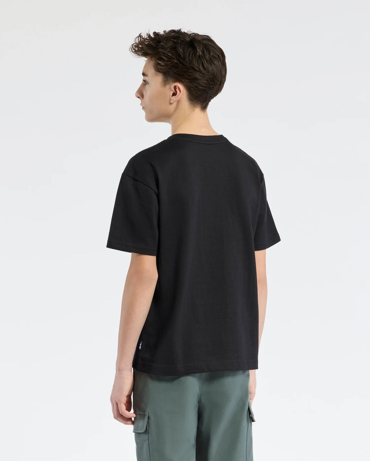 Teen | Kids' Desert Oversized Pocket Tee by Psycho Bunny, featuring a relaxed fit, chest pocket, and embroidered logo for a casual, stylish look.