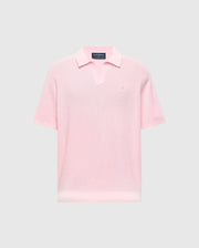MENS LEETON JOHNNY COLLAR KNIT POLO - B6E562F200