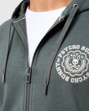 LONDON EMBROIDERED ZIP HOODIE - B6H803D200