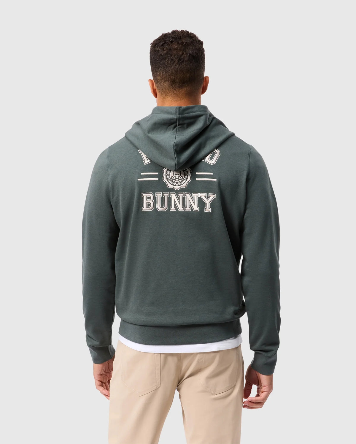 LONDON EMBROIDERED ZIP HOODIE - B6H803D200