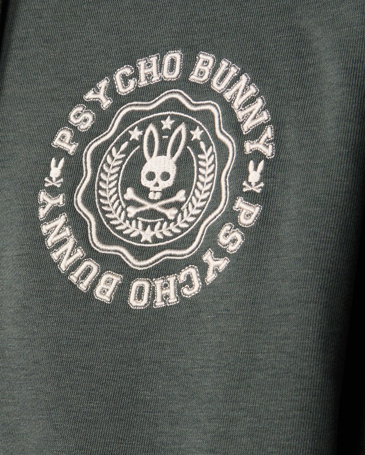 LONDON EMBROIDERED ZIP HOODIE - B6H803D200