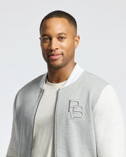 MENS HYDRA COLOR BLOCK KNIT BOMBER - B6J455F200