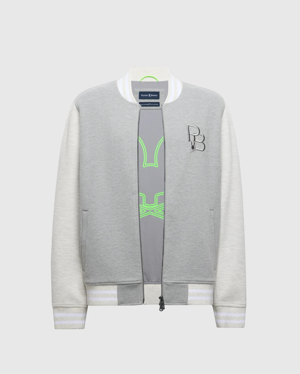 MENS HYDRA COLOR BLOCK KNIT BOMBER - B6J455F200