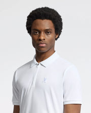 MENS TREVOR PERFORMANCE PIQUE ZIP UP POLO - B6K557F200