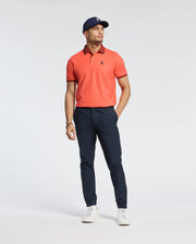 MENS JONAS STRIPE COLLAR PIQUE POLO - B6K583F200