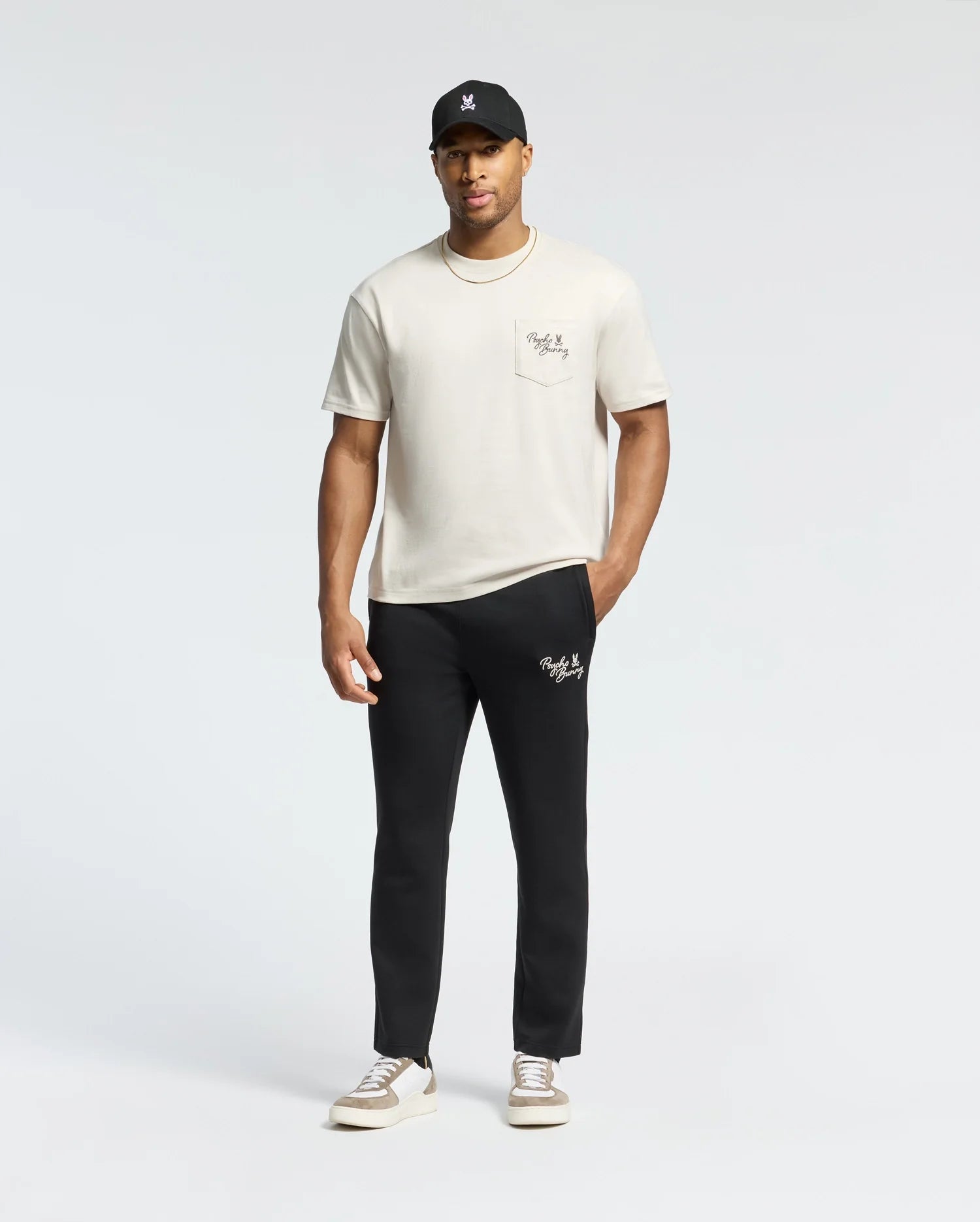 MENS DESERT EMBROIDERED SWEATPANT - B6P489F200
