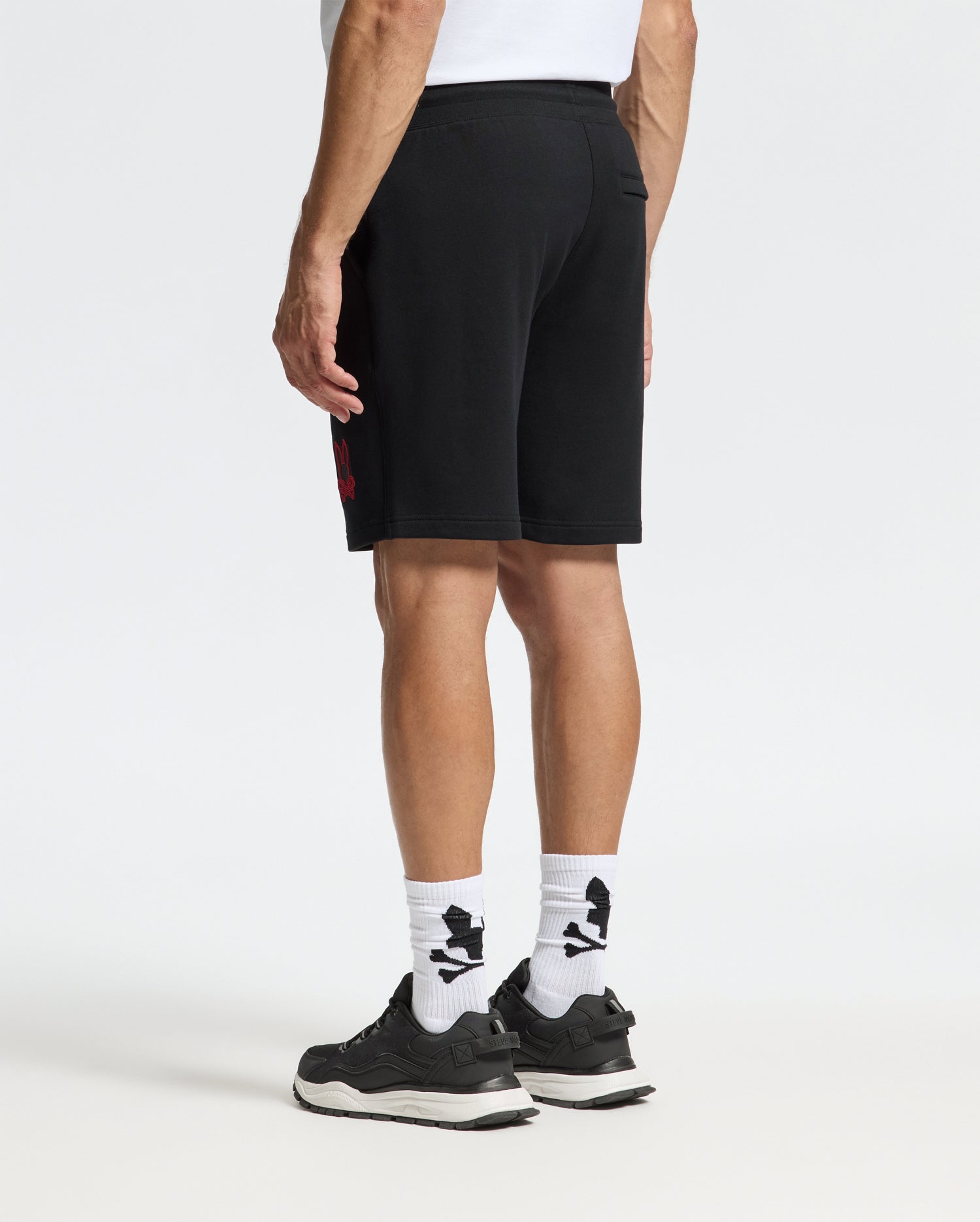 MENS PIERCE EMBROIDERED CLASSIC FRENCH TERRY SWEATSHORT - B6R180E200