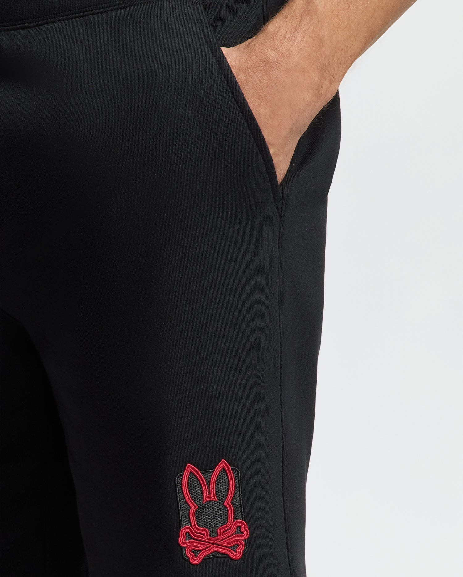 MENS PIERCE EMBROIDERED CLASSIC FRENCH TERRY SWEATSHORT - B6R180E200