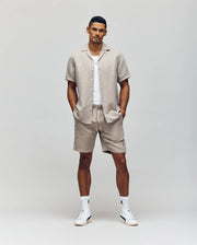 MENS WINDCREST LINEN BLEND DRAWSTRING SHORT - B6R474C200