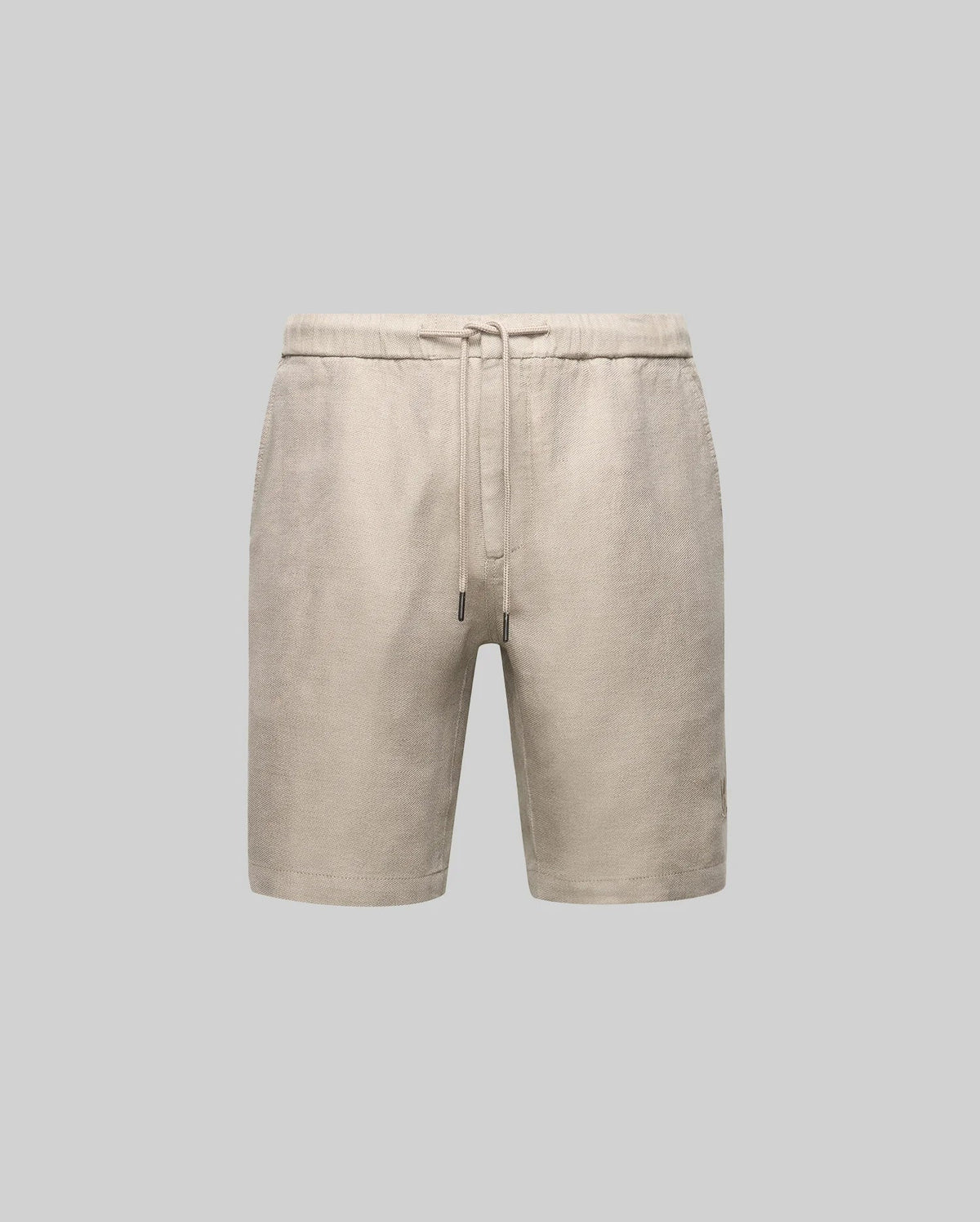 MENS WINDCREST LINEN BLEND DRAWSTRING SHORT - B6R474C200