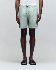 MENS WINDCREST LINEN BLEND DRAWSTRING SHORT - B6R474C200
